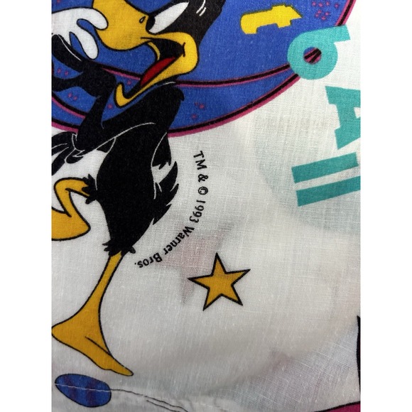 Vintage crib sheets/toddler sheets Disney and Warner Brothers Mickey Daffy Duck - Picture 7 of 10